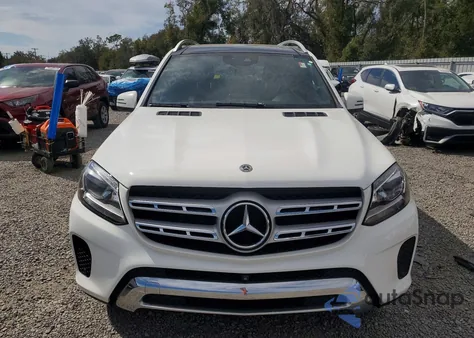 2017 Mercedes-Benz Gls 450 4Matic z USA, uszkodzony, nr VIN 4JGDF6EE6HA959489